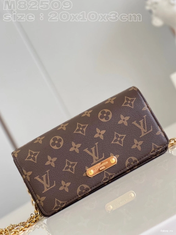 Lily LOUIS VUITTON Wallet Chain On 0717